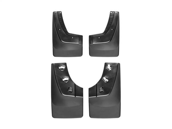 WeatherTech - Weathertech MudFlap No-Drill DigitalFit® MudFlap Kit Black - 110036-120036