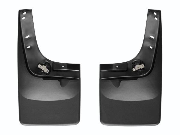 WeatherTech - Weathertech MudFlap No-Drill DigitalFit® MudFlap Kit Black - 110037-120024