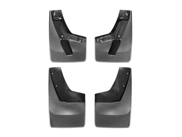 WeatherTech - Weathertech MudFlap No-Drill DigitalFit® MudFlap Kit Black - 110038-120038