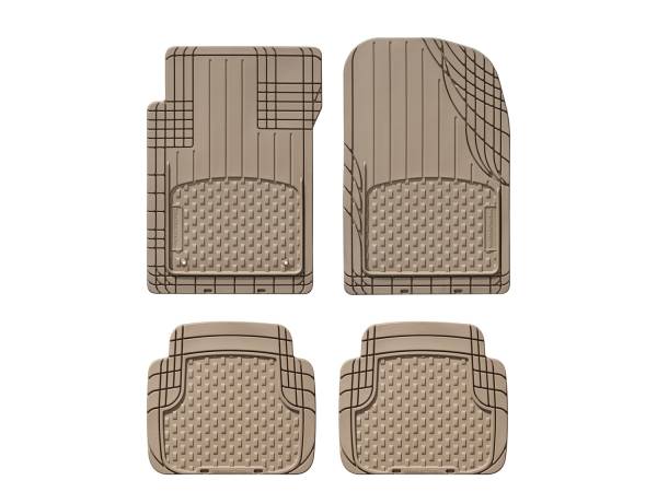 WeatherTech - Weathertech Universal All Vehicle Mat Tan Front and Rear 2nd Row 1 pc. Over The Hump - 11AVMOTHST