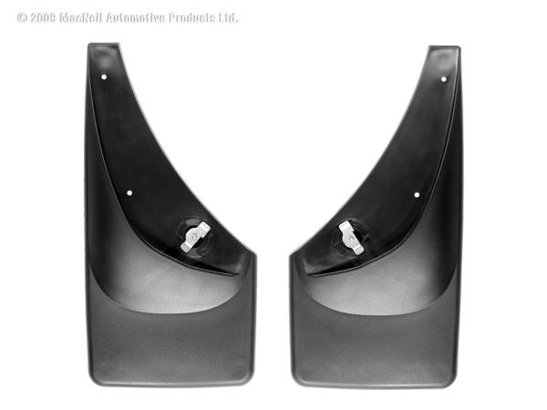 WeatherTech - Weathertech MudFlap No-Drill DigitalFit® Black - 120006