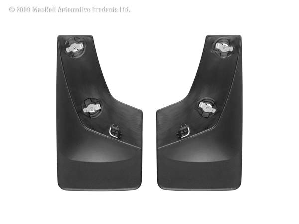 WeatherTech - Weathertech MudFlap No-Drill DigitalFit® Black - 120010