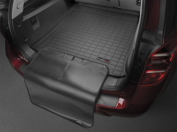 WeatherTech - Weathertech Cargo Liner w/Bumper Protector Black Behind 1st Row Seating - 401055SK