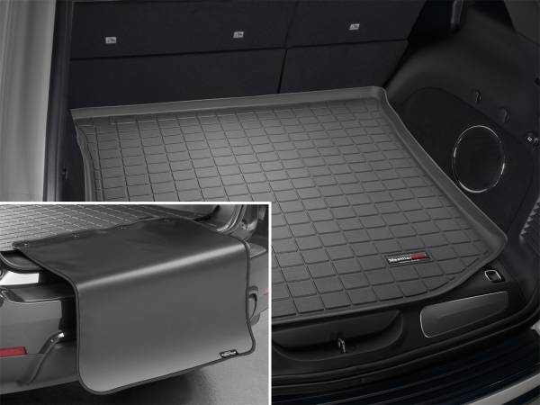WeatherTech - Weathertech Cargo Liner w/Bumper Protector Black Behind 2nd Row Seating - 40469SK