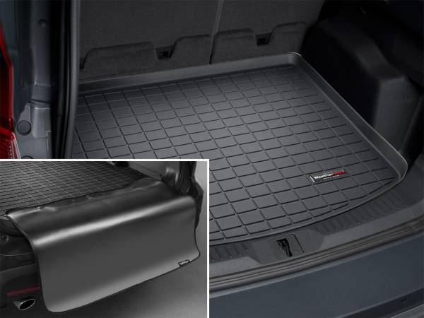 WeatherTech - Weathertech Cargo Liner w/Bumper Protector Black Behind 2nd Row Seating - 40570SK
