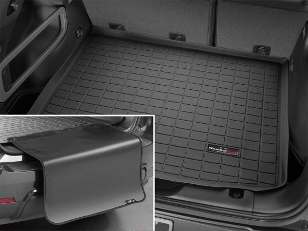 WeatherTech - Weathertech Cargo Liner w/Bumper Protector Black Behind 2nd Row Seating - 40656SK