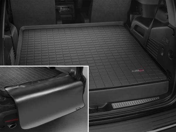 WeatherTech - Weathertech Cargo Liner w/Bumper Protector Black Behind 2nd Row Seating - 40710SK