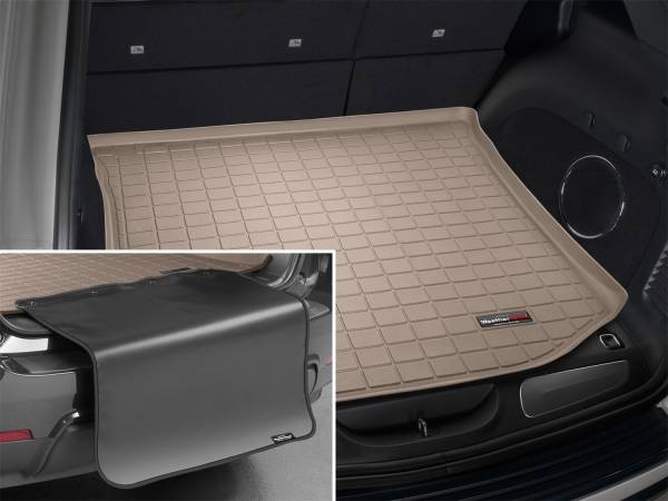 WeatherTech - Weathertech Cargo Liner w/Bumper Protector Tan Behind 2nd Row Seating - 41469SK