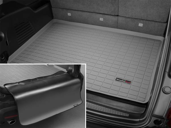 WeatherTech - Weathertech Cargo Liner w/Bumper Protector Gray Behind 3rd Row Seating - 42678SK
