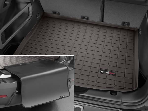 WeatherTech - Weathertech Cargo Liner w/Bumper Protector Cocoa Behind 2nd Row Seating - 431530SK