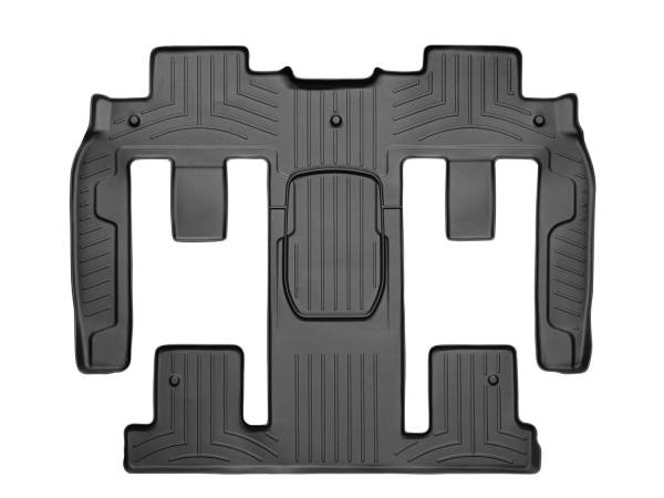 WeatherTech - Weathertech FloorLiner™ DigitalFit® Black Rear and Third Row 1 Piece - 441114