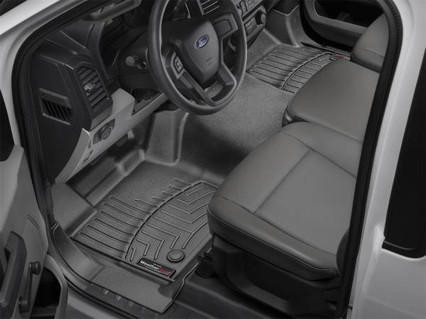 WeatherTech - Weathertech FloorLiner™ DigitalFit® Black Front - 4414111V