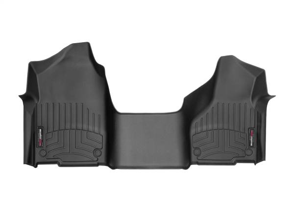 WeatherTech - Weathertech FloorLiner™ DigitalFit® Black Front Over The Hump - 4415791