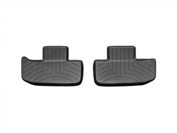 WeatherTech - Weathertech FloorLiner™ DigitalFit® Black Rear 2 Pieces - 443862