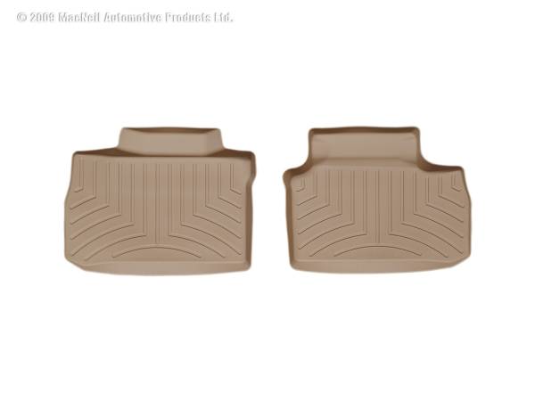 WeatherTech - Weathertech FloorLiner™ DigitalFit® Tan Rear 2 Piece - 450692