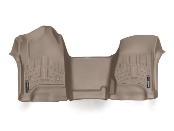 WeatherTech - Weathertech FloorLiner™ DigitalFit® Tan Front Over The Hump - 455431