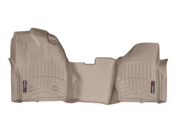 WeatherTech - Weathertech FloorLiner™ DigitalFit® Tan Front Over The Hump - 455811