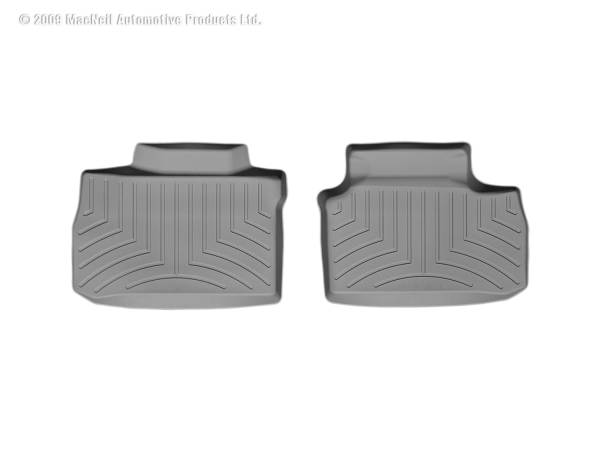 WeatherTech - Weathertech FloorLiner™ DigitalFit® Gray Rear 2 Piece - 460692