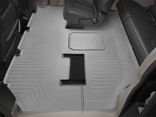 WeatherTech - Weathertech FloorLiner™ DigitalFit® Gray Rear and Third Row - 4612954