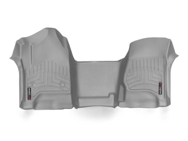 WeatherTech - Weathertech FloorLiner™ DigitalFit® Gray Front Over The Hump - 465431