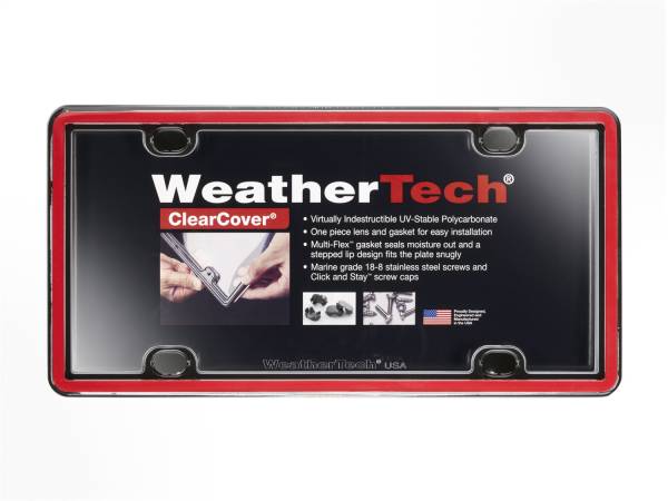 WeatherTech - Weathertech ClearCover® Red/Black - 60022