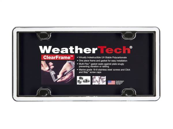 WeatherTech - Weathertech ClearFrame™ White Plastic - 63021