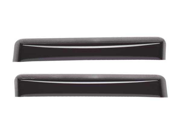 WeatherTech - Weathertech Side Window Deflector Rear Dark Tint - 81058