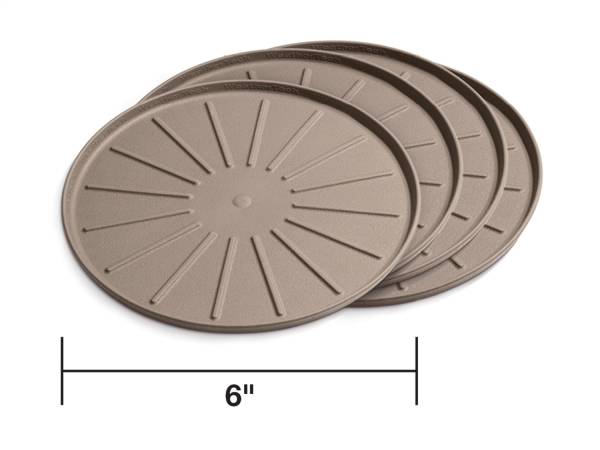 WeatherTech - Weathertech Round Coaster Set Tan 6 in. Dia. - 8A6CSTTN