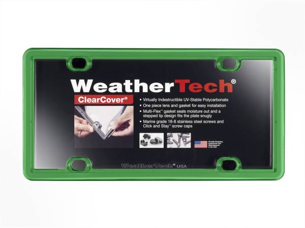 WeatherTech - Weathertech ClearCover® Kelly Green - 8ALPCC11