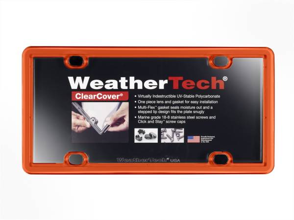 WeatherTech - Weathertech ClearCover® Orange - 8ALPCC13