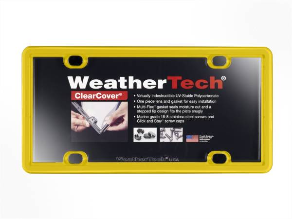 WeatherTech - Weathertech ClearCover® Yellow - 8ALPCC14