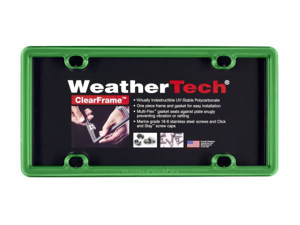 WeatherTech - Weathertech ClearFrame™ Kelly Green - 8ALPCF11