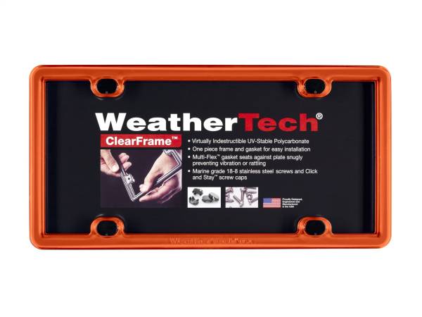 WeatherTech - Weathertech ClearFrame™ Orange - 8ALPCF13