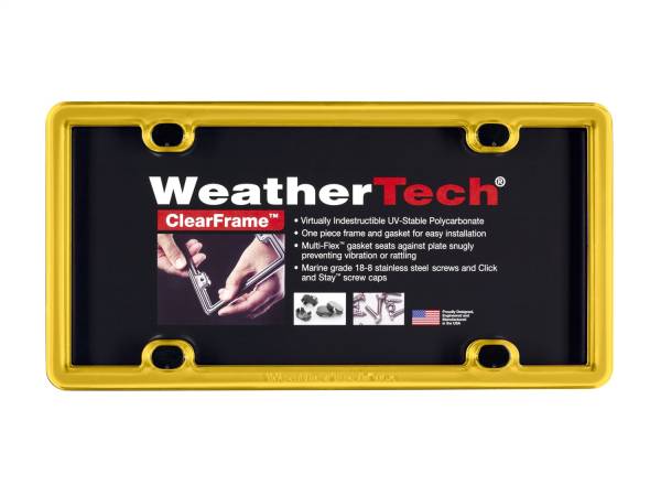 WeatherTech - Weathertech ClearFrame™ Golden Yellow - 8ALPCF17