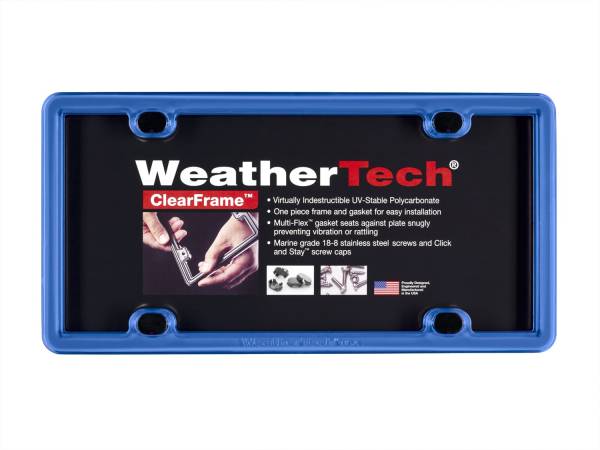 WeatherTech - Weathertech ClearFrame™ Blue - 8ALPCF21