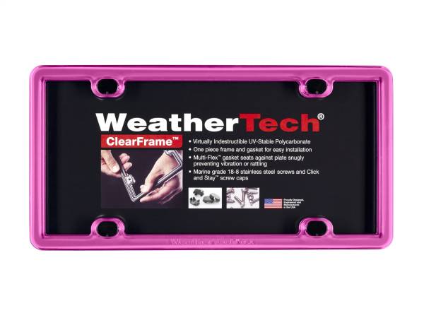 WeatherTech - Weathertech ClearFrame™ Hot Pink - 8ALPCF3