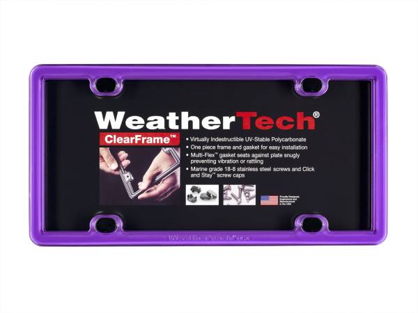 WeatherTech - Weathertech ClearFrame™ Purple - 8ALPCF5