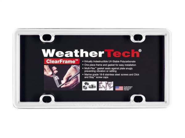 WeatherTech - Weathertech ClearFrame™ White - 8ALPCF8