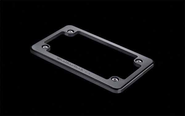 WeatherTech - Weathertech Billet License Plate Frame Black - 8ALPF1