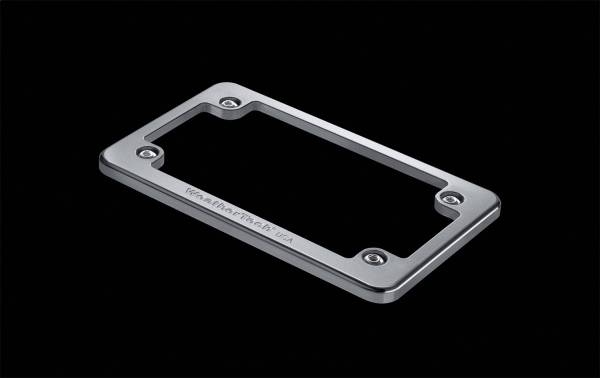 WeatherTech - Weathertech Billet License Plate Frame Silver - 8ALPF2