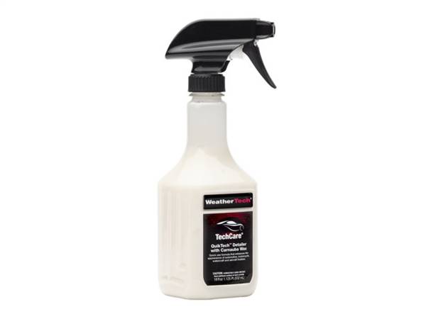 WeatherTech - Weathertech TechCare® QuikTech™ Detailer w/Carnauba Wax Kit One 18 oz. Bottle - 8LTC41K