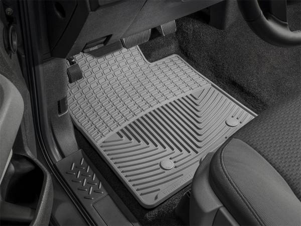 WeatherTech - Weathertech All Weather Floor Mats Gray Front Rear and Third Row - W16GRW25GRW25GR