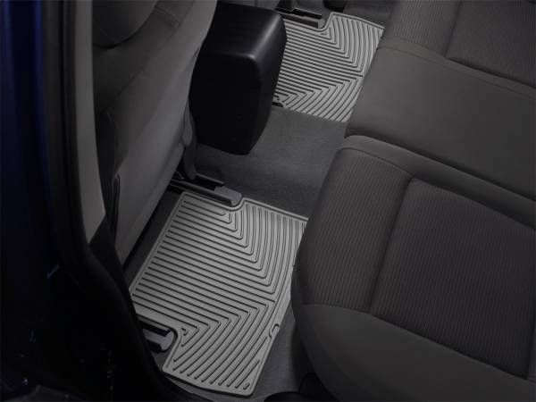 WeatherTech - Weathertech All Weather Floor Mats Gray Rear - W206GR