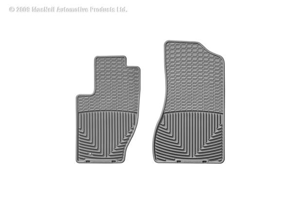 WeatherTech - Weathertech All Weather Floor Mats Gray Front - W22GR