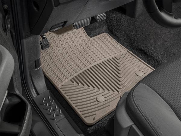 WeatherTech - Weathertech All Weather Floor Mats Tan Front Rear and Third Row - W38TNW25TNW20TN
