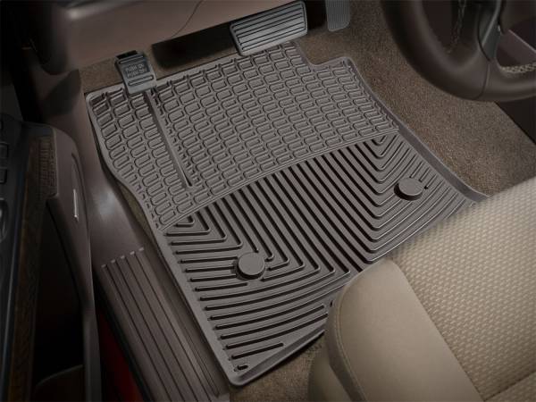 WeatherTech - Weathertech All Weather Floor Mats Cocoa Front Rear and Third Row Center Aisle - W477CO478CO480CO60CO