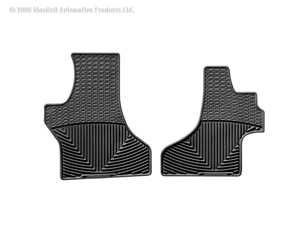 WeatherTech - Weathertech All Weather Floor Mats Black Front - W51