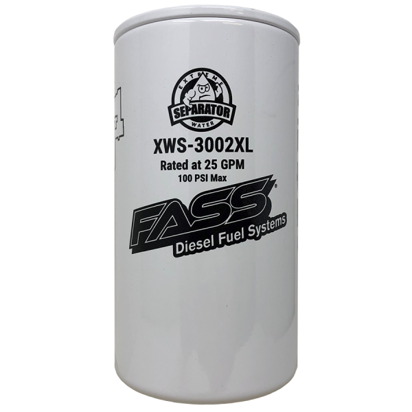 FASS - FASS XWS-3002XL Extended Length Extreme Water Separator - XWS-3002-XL