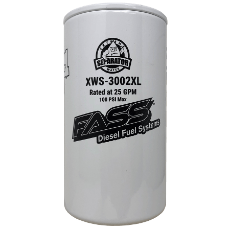 FASS - FASS XWS3002XL Extended Length Extreme Water Separator - XWS3002XL