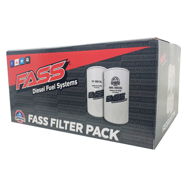 FASS - FASS Fuel Systems Filter Pack XL - FP3000XL